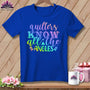 MyDesigns Physical Item S / True Royal Quilters Know All the Angles ~ Relaxed Fit Tee