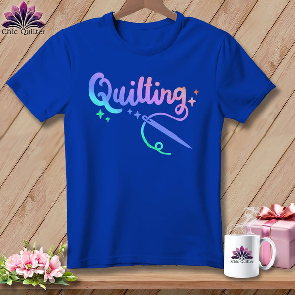 MyDesigns Physical Item S / True Royal Quilting ~ Relaxed Fit Tee