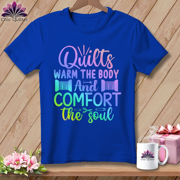 MyDesigns Physical Item S / True Royal Quilts Warm the Body and Comfort the soul ~ Relaxed Fit Tee