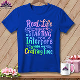 MyDesigns Physical Item S / True Royal Real Life is Really Starting to Interfere with my Crafting Time ~ Relaxed Fit Tee
