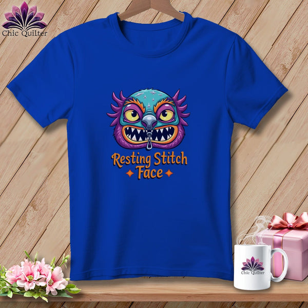 MyDesigns Physical Item S / True Royal Snipzilla - Resting Stitch Face ~ Relaxed Fit Tee
