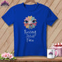 MyDesigns Physical Item S / True Royal Tongue - Resting Stitch Face ~ Relaxed Fit Tee