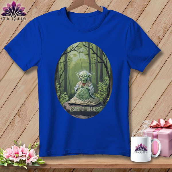 MyDesigns Physical Item S / True Royal Yo-Yo-Da - Resting Stitch Face ~ Relaxed Fit Tee