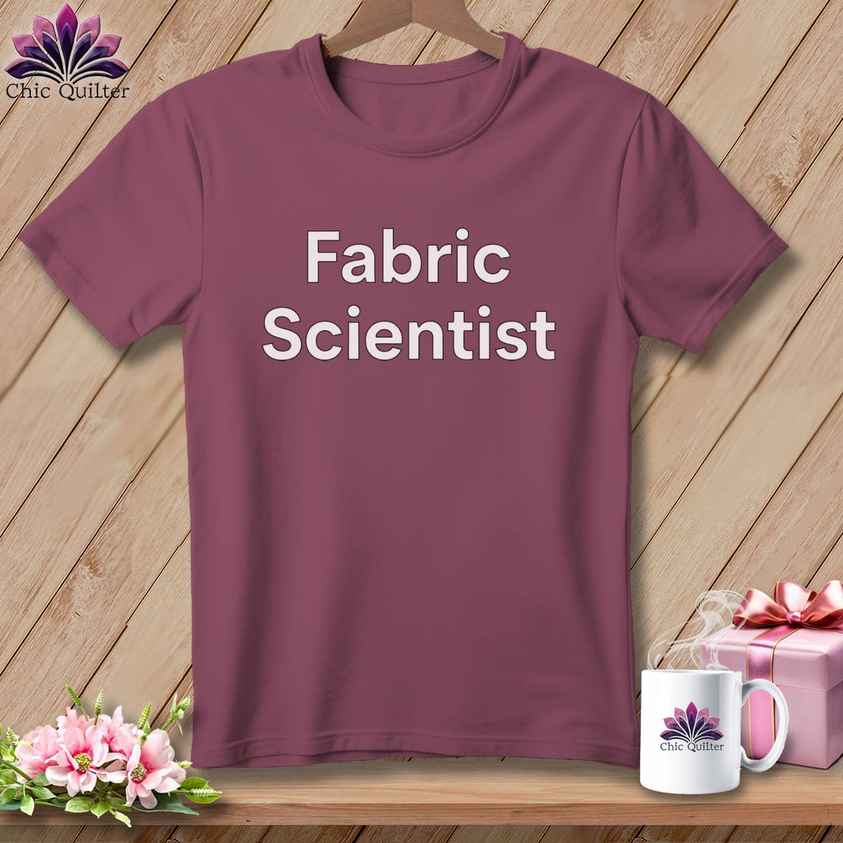 MyDesigns Physical Item S / Vineyard Fabric Scientist ~ Premium Tee