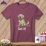 MyDesigns Physical Item S / Vineyard Golden Retriever Helper ~ Premium Tee