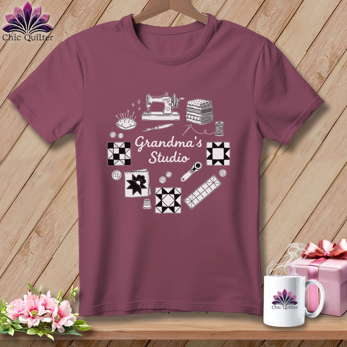 MyDesigns Physical Item S / Vineyard Grandma’s Studio ~ Premium Tee