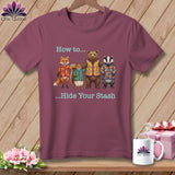 MyDesigns Physical Item S / Vineyard How to… Hide Your Stash ~ Premium Tee