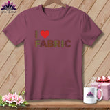 MyDesigns Physical Item S / Vineyard I ❤️ Fabric ~ Premium Tee
