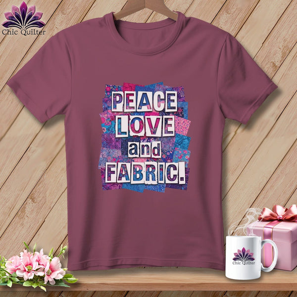 MyDesigns Physical Item S / Vineyard Peace Love and Fabric ~ Premium Tee