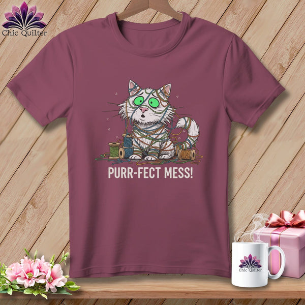 MyDesigns Physical Item S / Vineyard Purr ~ fect Mess! ~ Premium Tee