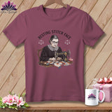 MyDesigns Physical Item S / Vineyard Ruth Sewder Ginsburg - Resting Stitch Face ~ Premium Tee