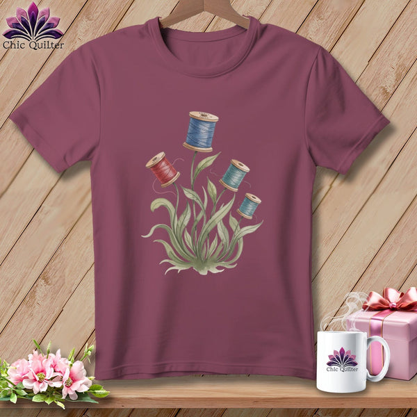 MyDesigns Physical Item S / Vineyard Spool Blooms ~ Premium Tee