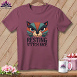 MyDesigns Physical Item S / Vineyard Stitch Face - Resting Stitch Face ~ Premium Tee