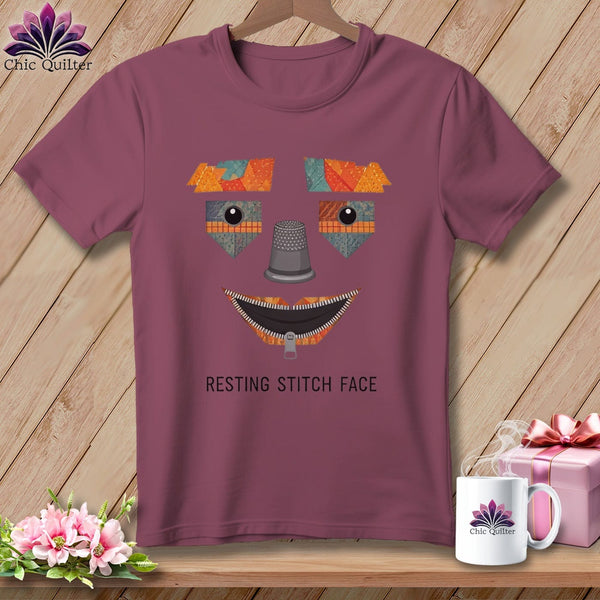 MyDesigns Physical Item S / Vineyard Strawman - Resting Stitch Face ~ Premium Tee