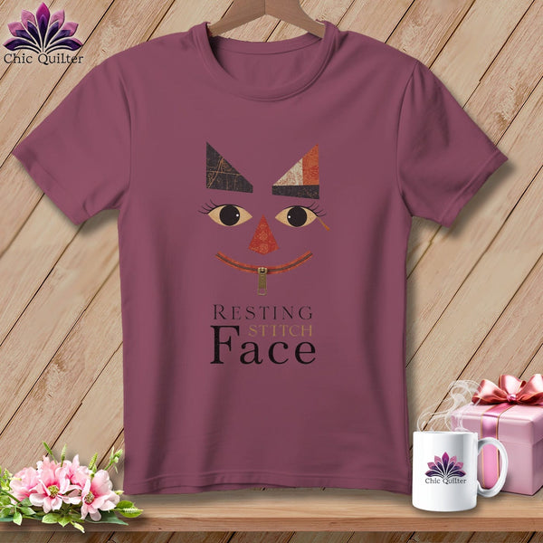 MyDesigns Physical Item S / Vineyard Zip It - Resting Stitch Face ~ Premium Tee