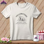 MyDesigns Physical Item S / Vintage White Yellowstone National Park ~ Bear, Stitchin In Beauty ~ Relaxed Fit Tee
