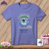 MyDesigns Physical Item S / Violet Quilt Hair Don’t Care ~ Frizzle Mae ~ Premium Tee