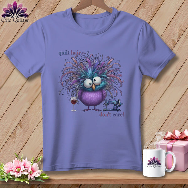 MyDesigns Physical Item S / Violet Quilt Hair Don’t Care ~ Velma Nightwing ~ Premium Tee