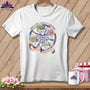 MyDesigns Physical Item S / White 250 Years of Quilting History ~ Relaxed Fit Tee