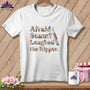 MyDesigns Physical Item S / White Afraid Seam? Laughed the Ripper. ~ Relaxed Fit Tee