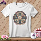 MyDesigns Physical Item S / White America's Creative Legacy | 250 Years of Women Making History Quilter ~ Relaxed Fit Tee