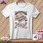 MyDesigns Physical Item S / White America's Quilters 250 Years of Stars Stories & Stitches Patriotic Quilting ~ Relaxed Fit Tee