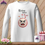 MyDesigns Physical Item S / White Back Off Bucco - Resting Stitch Face ~ Long Sleeve Tee