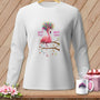 MyDesigns Physical Item S / White Bobbinetta Beakley ~ Long Sleeve Tee