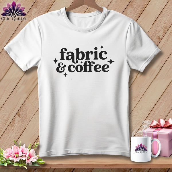 MyDesigns Physical Item S / White Fabric & Coffee ~ Premium Tee