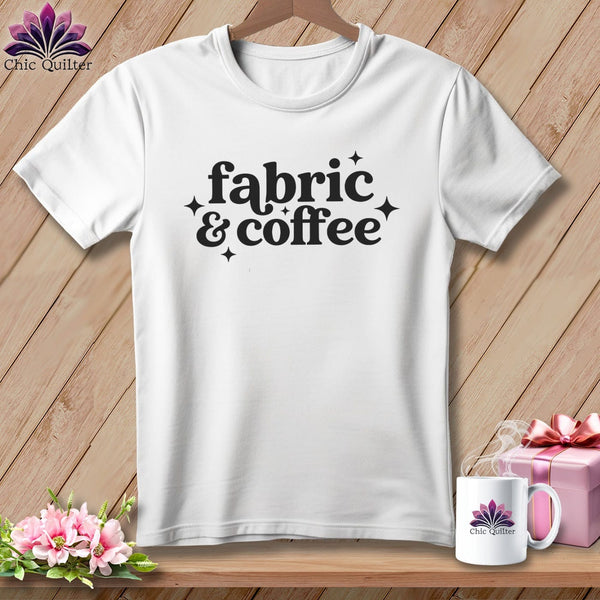 MyDesigns Physical Item S / White Fabric & Coffee ~ Relaxed Fit Tee