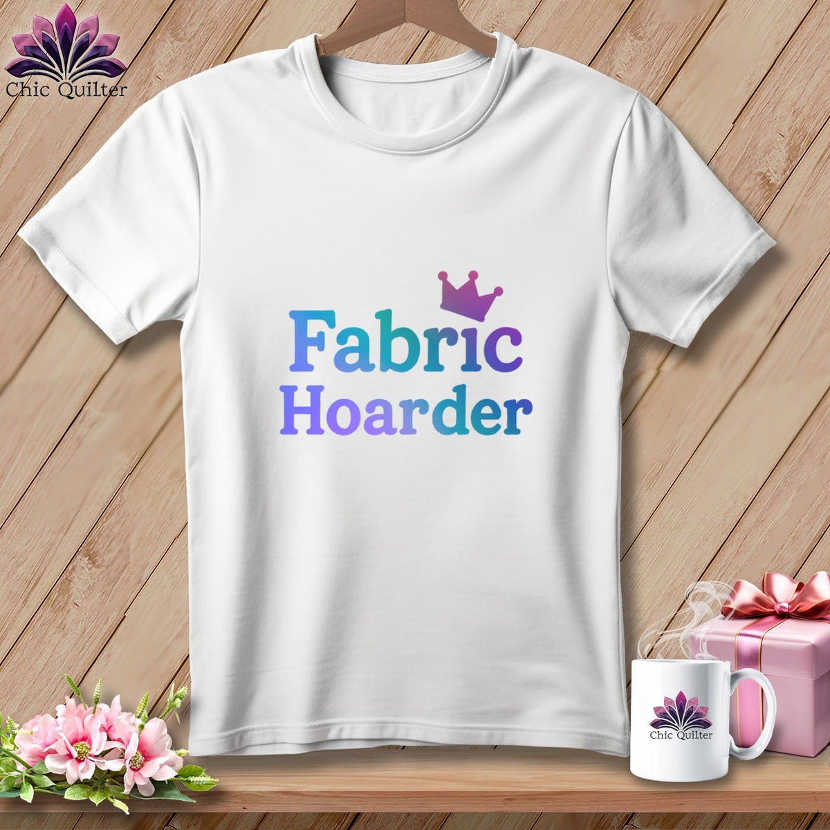 MyDesigns Physical Item S / White Fabric Hoarder Royalty ~ Relaxed Fit Tee
