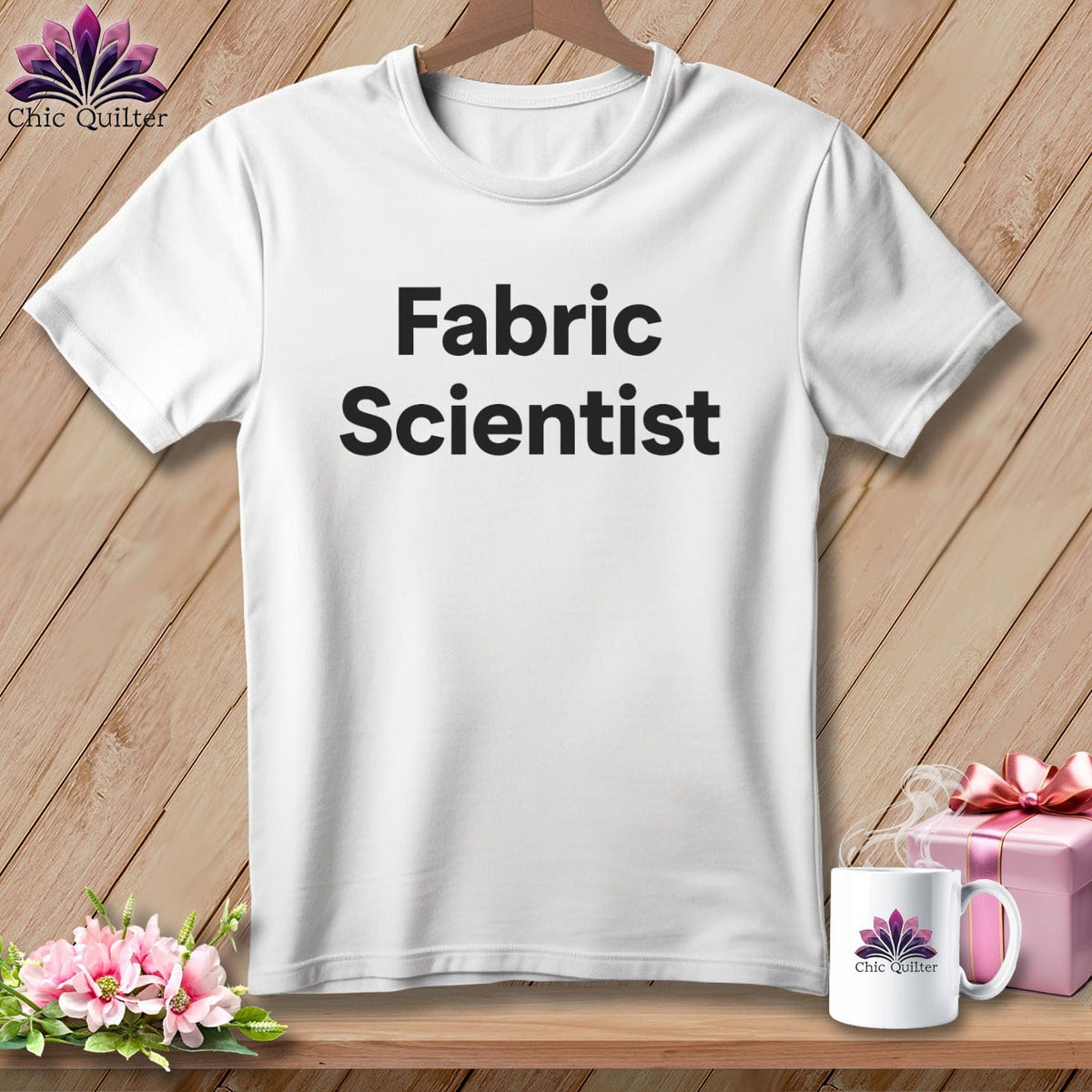 MyDesigns Physical Item S / White Fabric Scientist ~ Relaxed Fit Tee