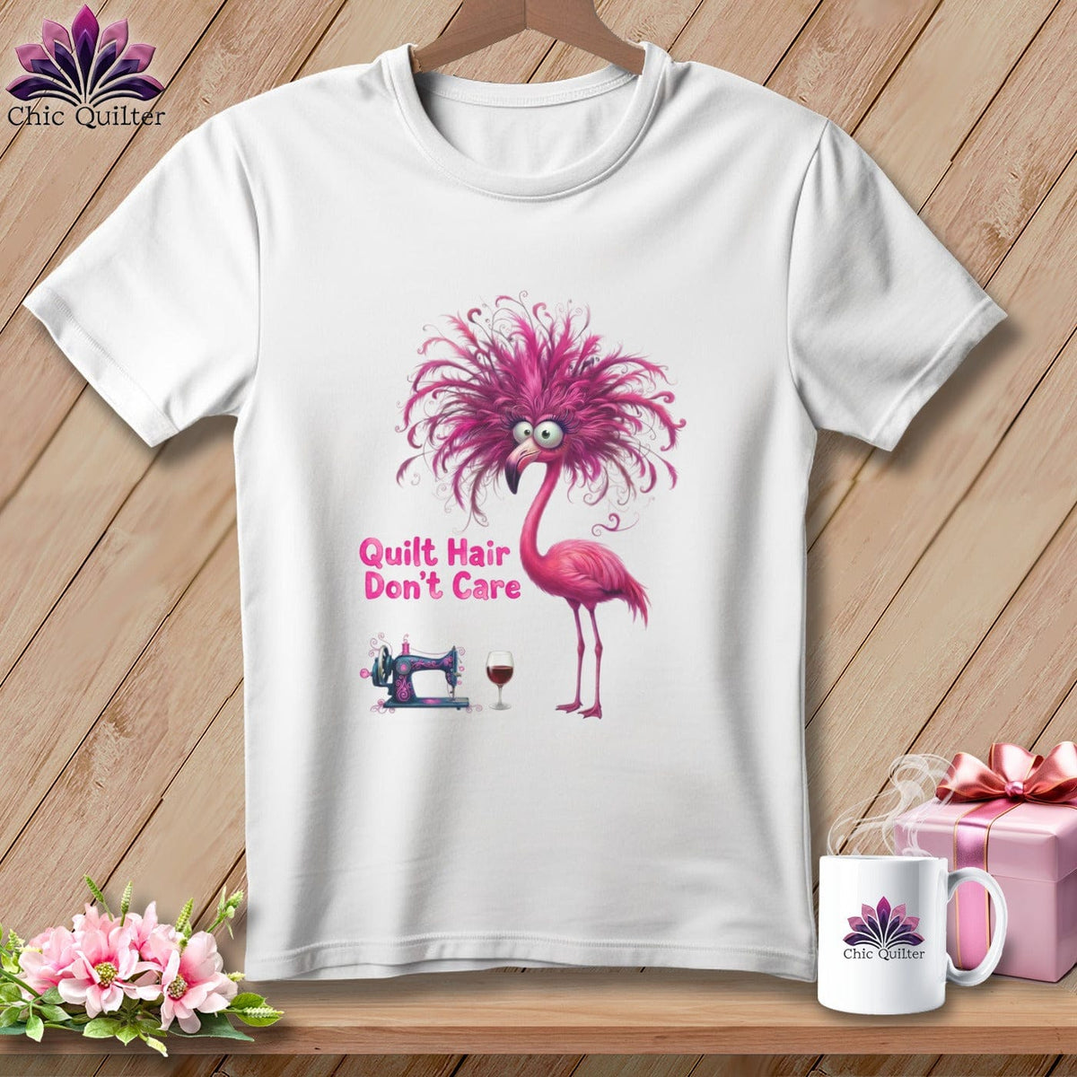 MyDesigns Physical Item S / White Featherina Stitché ~ Premium Tee