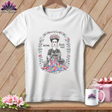 MyDesigns Physical Item S / White Fray-da Kahio - Resting Stitch Face ~ Premium Tee