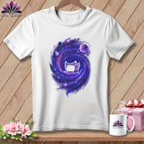 MyDesigns Physical Item S / White Galaxy Stitcher ~ Relaxed Fit Tee