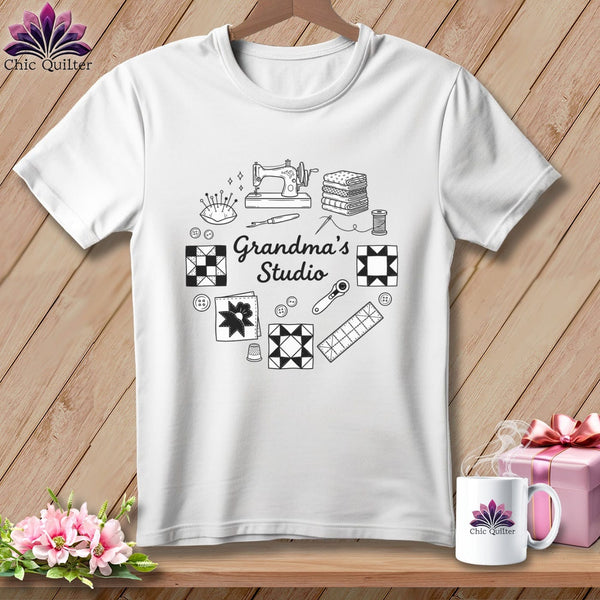 MyDesigns Physical Item S / White Grandma’s Studio ~ Premium Tee
