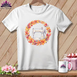 MyDesigns Physical Item S / White Harvest Quilter Whirl ~ Relaxed Fit Tee