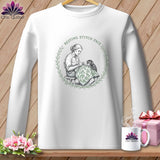 MyDesigns Physical Item S / White Jane Good-stitch - Resting Stitch Face ~ Long Sleeve Tee