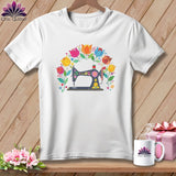 MyDesigns Physical Item S / White Kuekenhof Delight ~ Relaxed Fit Tee