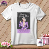 MyDesigns Physical Item S / White Lacy Gagga - Resting Stitch Face ~ Premium Tee