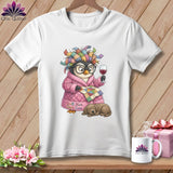 MyDesigns Physical Item S / White Penny's Wine and Whipstitch Night ~ Relaxed Fit Tee