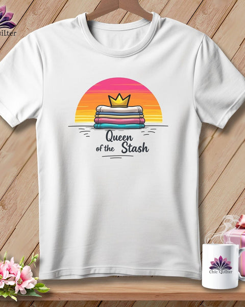 MyDesigns Physical Item S / White Queen of the Stash ~ Relaxed Fit Tee