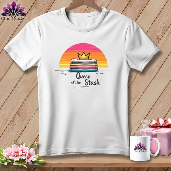 MyDesigns Physical Item S / White Queen of the Stash ~ Relaxed Fit Tee