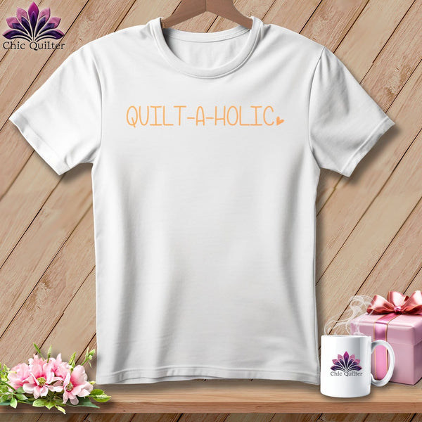 MyDesigns Physical Item S / White Quilt-A-Holic ~ Relaxed Fit Tee