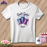 MyDesigns Physical Item S / White Quilt Guild Squad ~ Relaxed Fit Tee