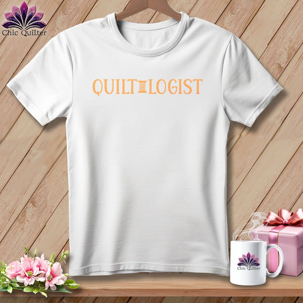 MyDesigns Physical Item S / White Quilt Logist ~ Relaxed Fit Tee