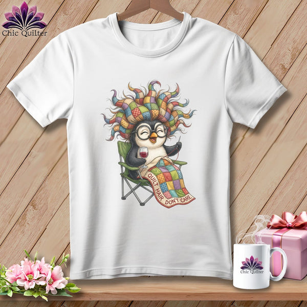 MyDesigns Physical Item S / White Quilting on Vacation ~ Relaxed Fit Tee