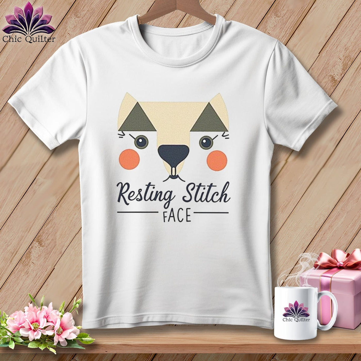 MyDesigns Physical Item S / White RST Puppy ~ Relaxed Fit Tee