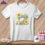 MyDesigns Physical Item S / White Seeds of Stitches ~ Relaxed Fit Tee