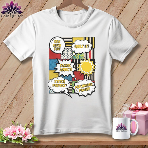 MyDesigns Physical Item S / White Sew Much Fun ~ Relaxed Fit Tee